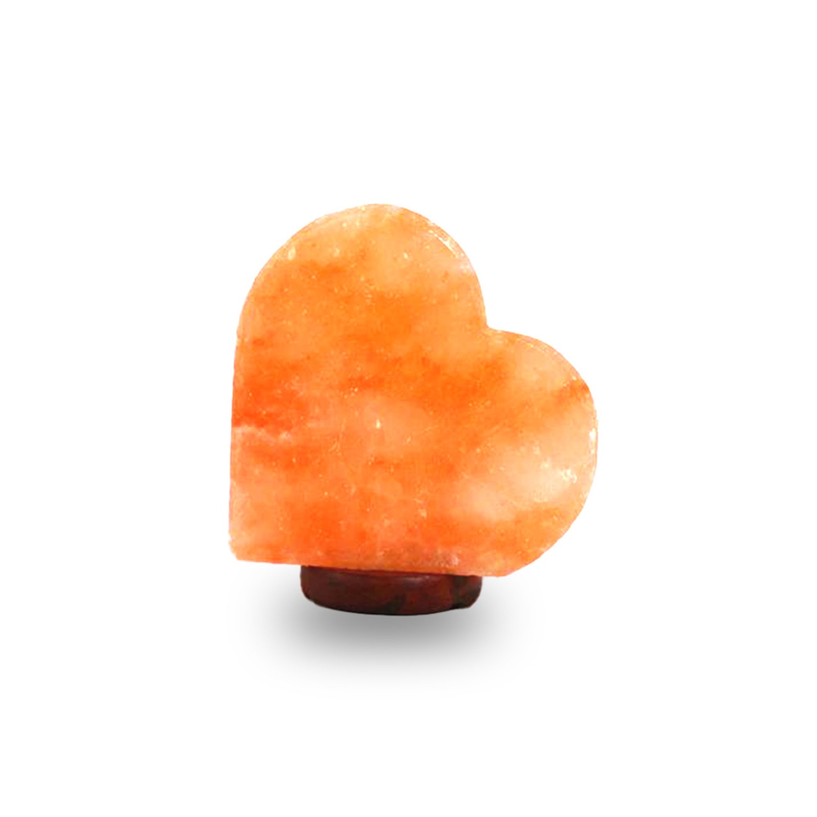 Lampe au sel de l'Himalaya Heart 3-4kg